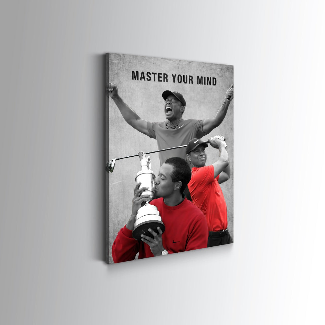 Master Your Mind - Tiger Woods Canvas