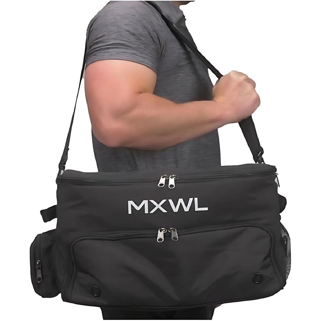 GolfMXWL-StripeFG-StripeFairwayGreen-Golf-Travel-Bag-Trunk-Waterproof-Organizer-Large-Capacity-Shoulder-Strap