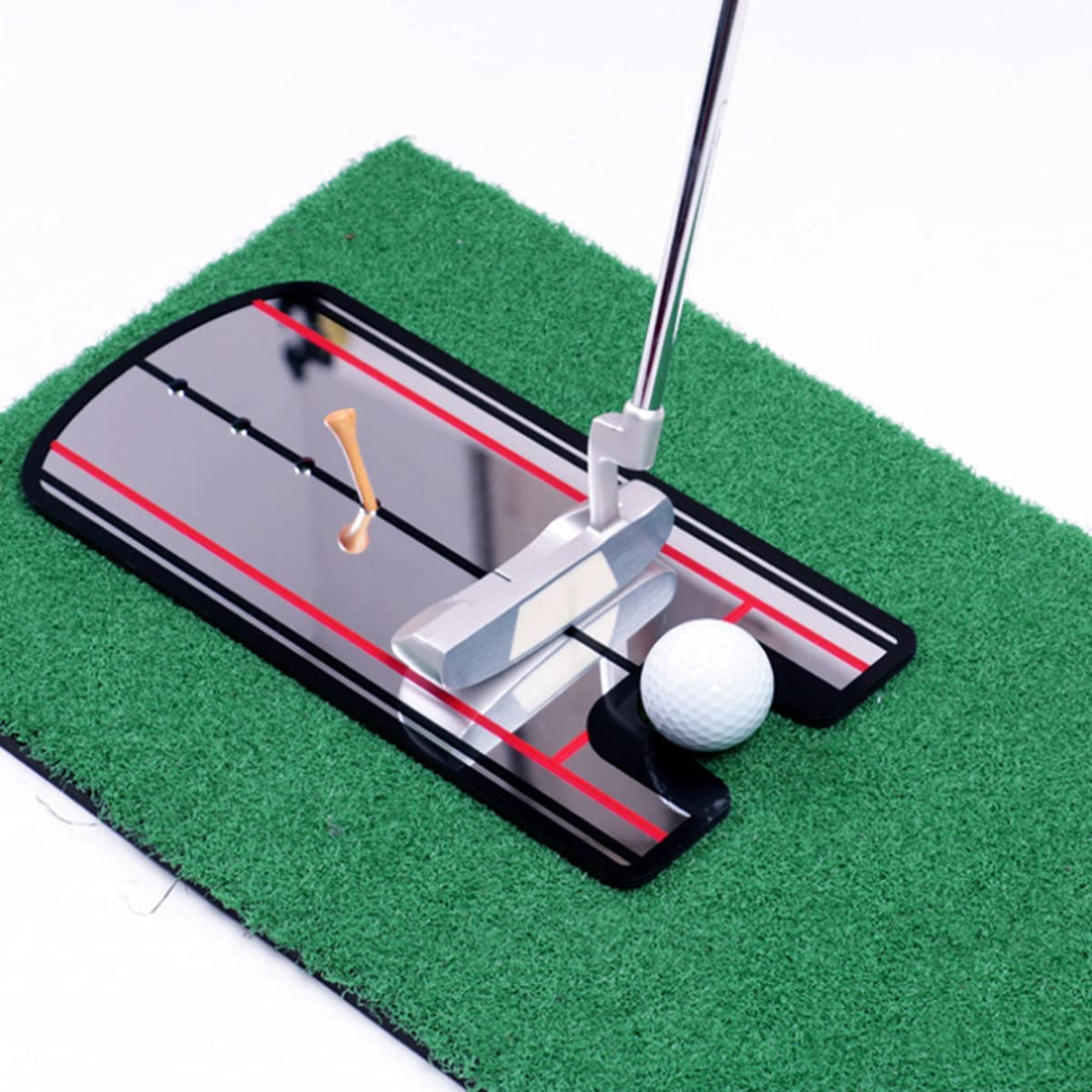 StripeFairwayGreen-StripeFG-shortgame-training-aid-putting-mirror-alignment-putter